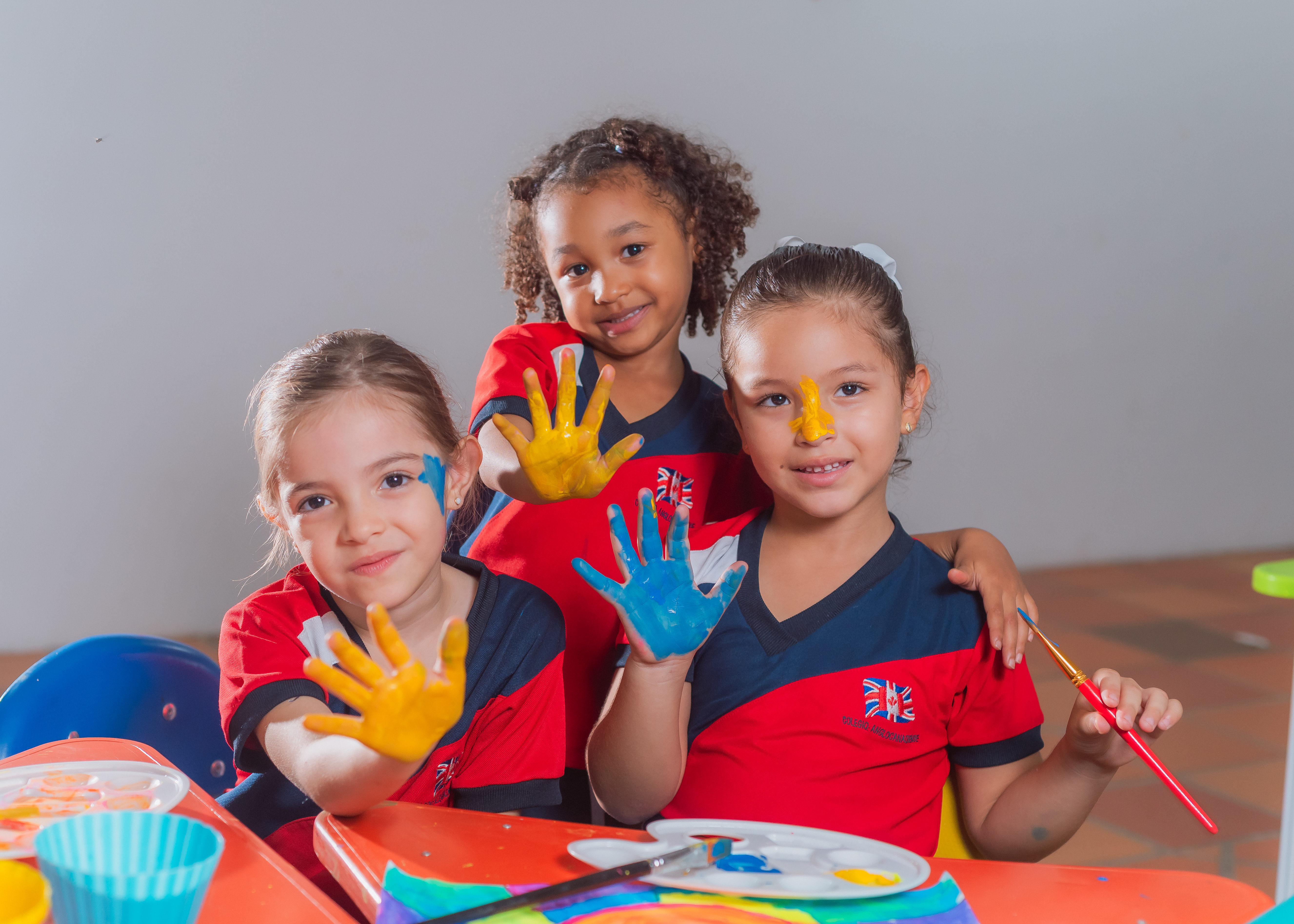Niños en clase